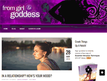 Tablet Screenshot of fromgirltogoddess.com